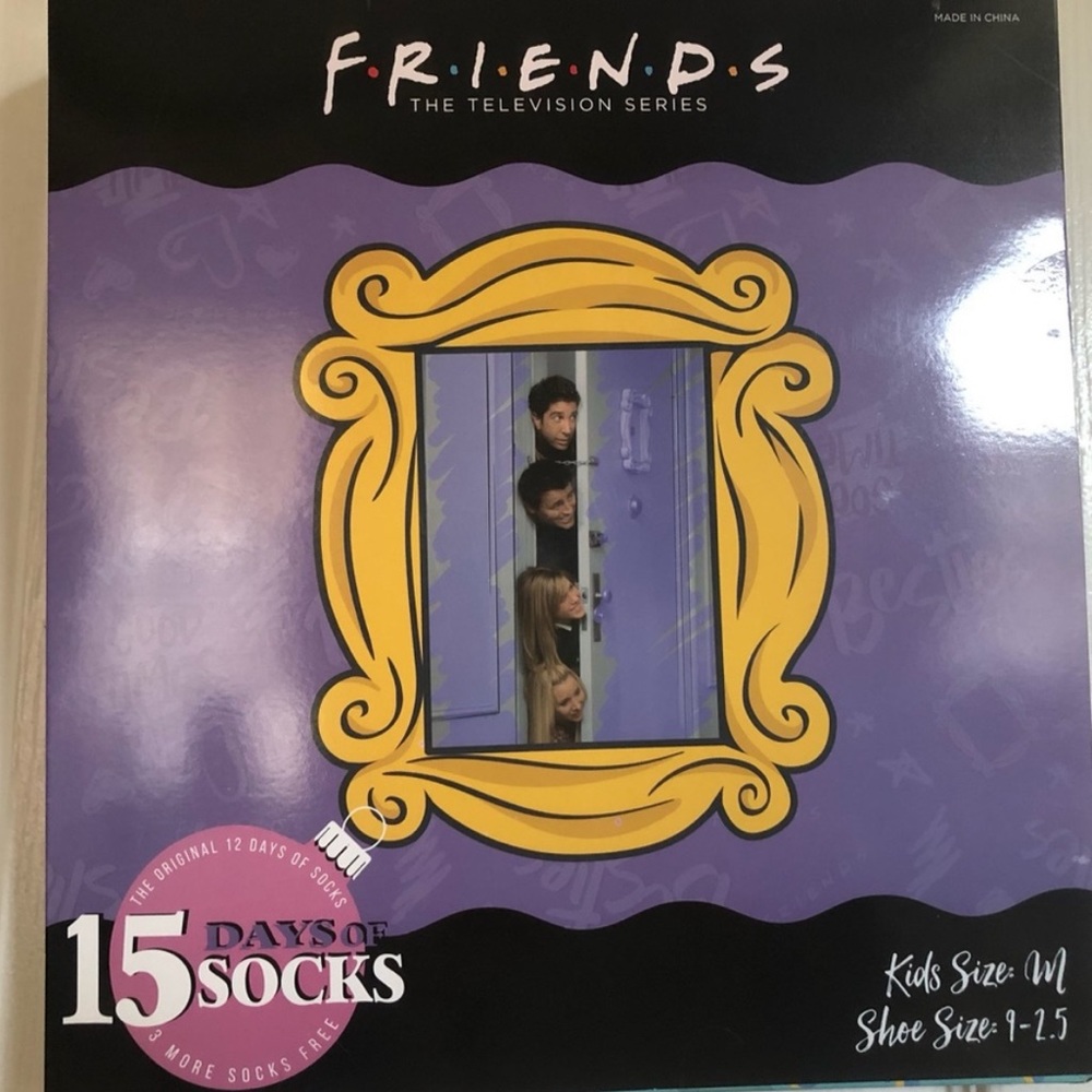Friends 15 days socks NEW